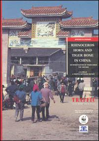 Rhinoceros horn and tiger bone in China : an investigation of trade since the 1993 ban