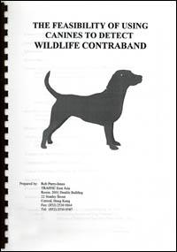 The feasibility of using canines to detect wildlife contraband