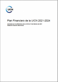 Plan financiero de la UICN 2021-2024