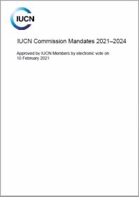 IUCN Commission mandates 2021–2024