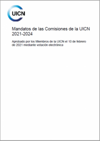 Mandatos de las Comisiones de la UICN 2021-2024