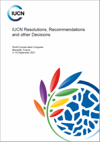 IUCN Resolutions, recommendations and other decisions