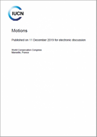 Motions published on 11 December 2019 for electronic discussion