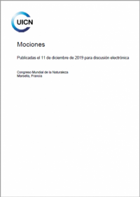 Mociones publicadas el 11 de diciembre de 2019 para discusión electrónica