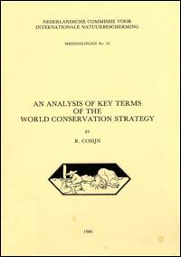 An analysis of key terms of the World Conservation Strategy