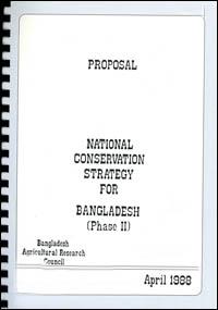 National conservation strategy for Bangladesh, phase 2 : proposal