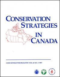 Conservation strategies in Canada