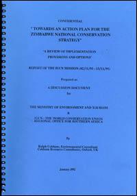 Towards an action plan for the Zimbabwe national conservation strategy : a review of implementation provisions and options : report of the IUCN mission 2-13 November 1991