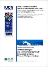 Territorial strategies and environmental continuity in mountain systems : the case of the Appennines (Italy)