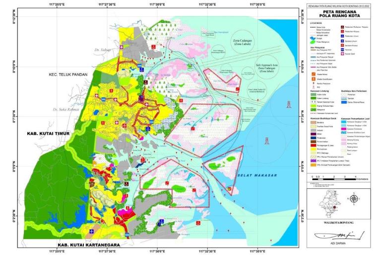 Implementation of Integrated Coastal and Marine Spatial Planning of Bontang