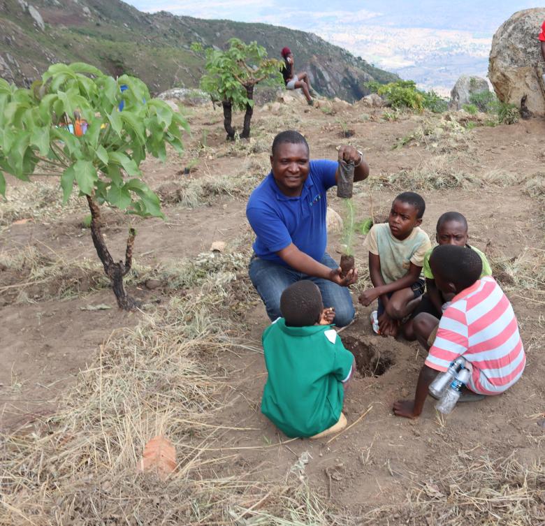 Chuma Chathu Forest and Land Restoration Focusing on Children in the Kirk Range Mountains