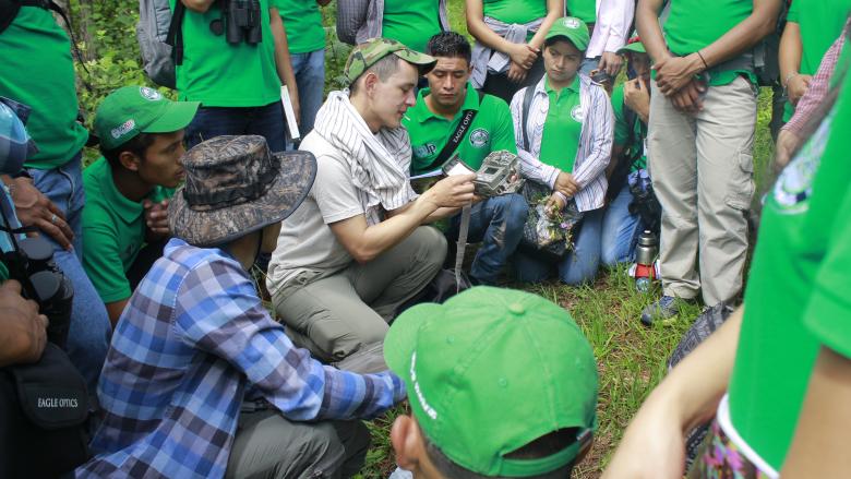 Monitoreo Biológico Participativo en la ¨Biosfera Cacique Lempira¨, Honduras