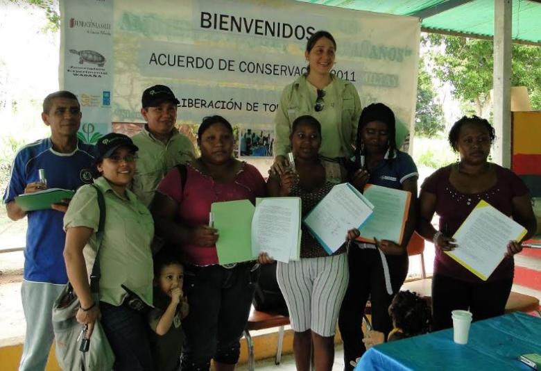 Achieving the sustainability of conservation agreements in El Caura, Venezuela