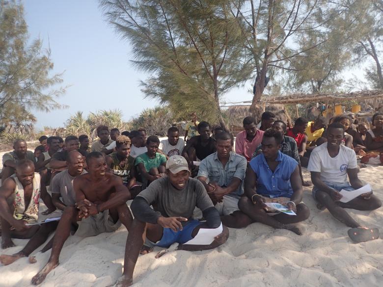 From participatory mapping to management measures of seagrass