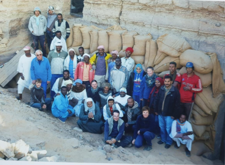 Partnering with local communities at Qubbet al-Hawa North archaeological site