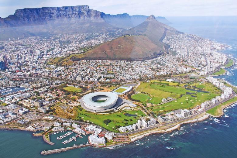 Showcasing local biodiversity outside Cape Town Stadium