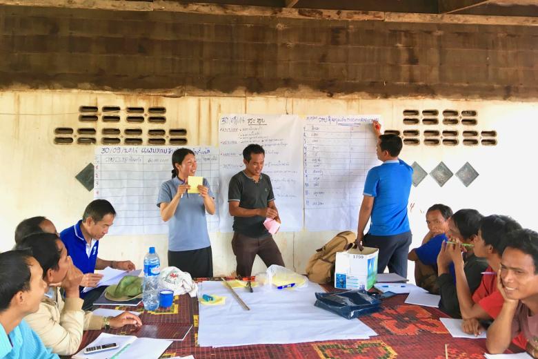 Scaling up Co-management from Hin Nam No to Village Forest Areas in Lao PDR