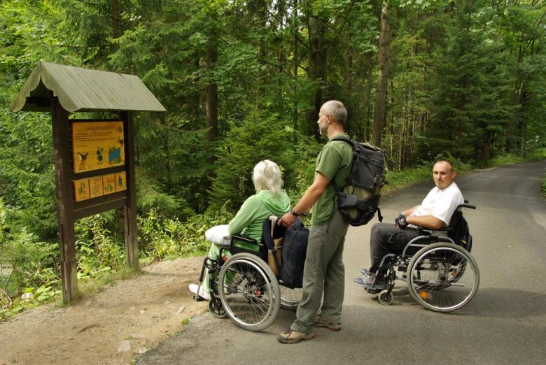 Removing barriers for handicapped people out of the National Park