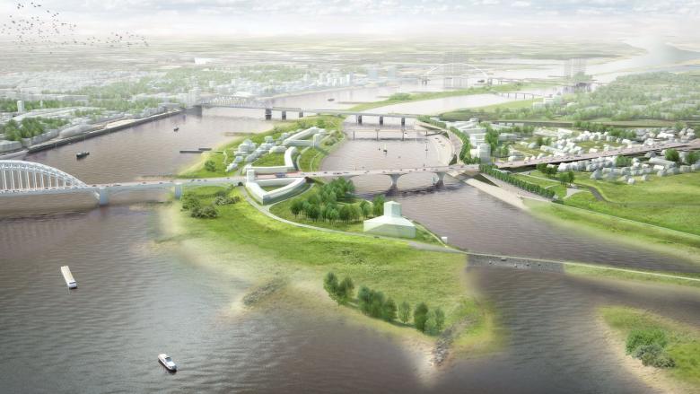 Room for the river – NbS for coastal and river flood protection in cities