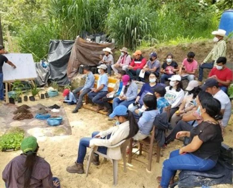 Proceso de Formación en Agricultura Orgánica para productores de la Reserva de Biosfera