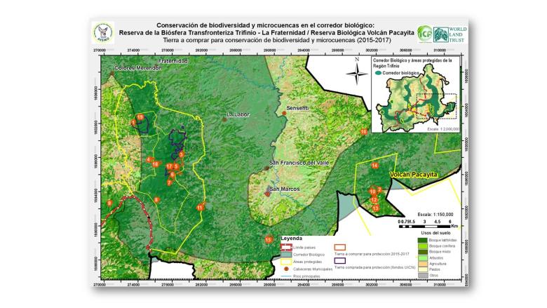 Land Purchase for Water and Biodiversity Conservation in the Trifinio Region, Honduras Successful Experience of Mitigation and Adaptation to Climate Change