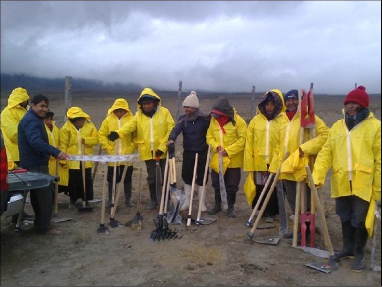 Conservation and sustainable use of páramo ecosystems as a response to climate change in Tungurahua, Ecuador