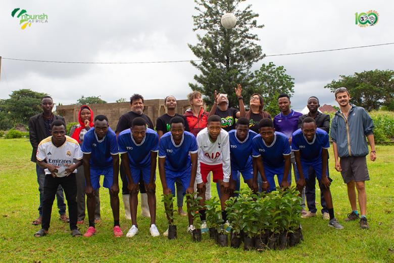 One Goal, 100 Trees – We play, We plant advocating environmental stewardship for Youth in Tanzania