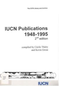 IUCN publications : 1948-1995