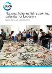 National fisheries fish spawning calendar for Lebanon