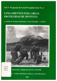 Lineamientos para areas protegidas de montaña