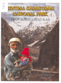 Central Karakoram national park draft management plan