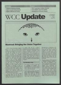 WCC update : a newsletter for IUCN members = Boletín WCC : un boletin para miembros de la UICN = WCC nouvelles : une lettre d'information pour les membres de l'UICN