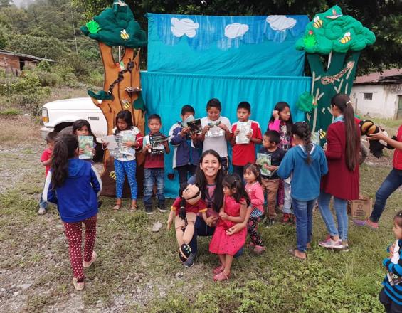 Yaxcabá : théâtre de marionnettes comme stratégie d’éducation environnementale dans les communautés éloignées.