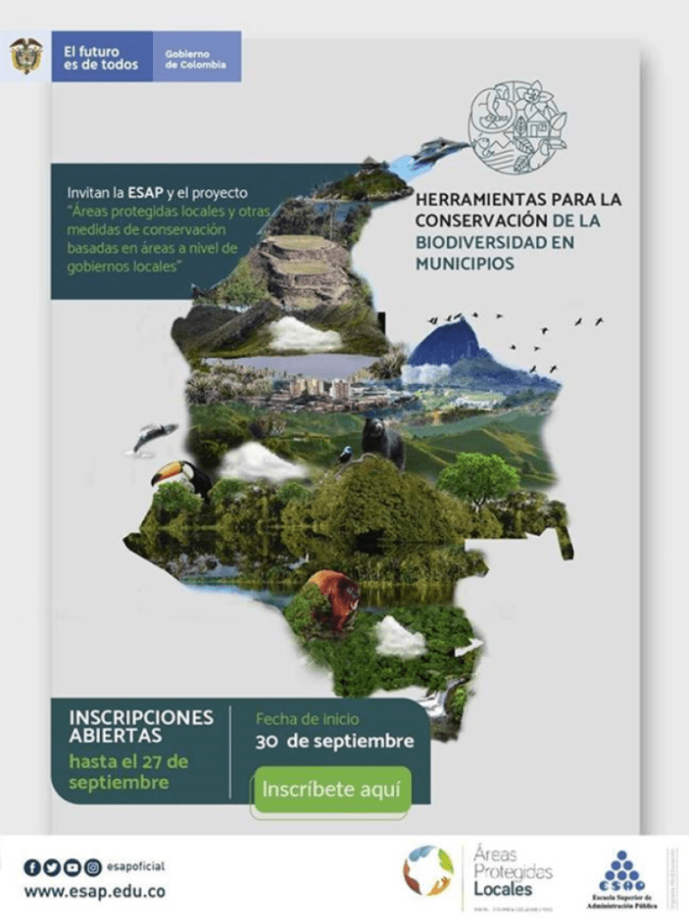 La educación virtual como estrategia de gestión de biodiversidad para los gobiernos locales