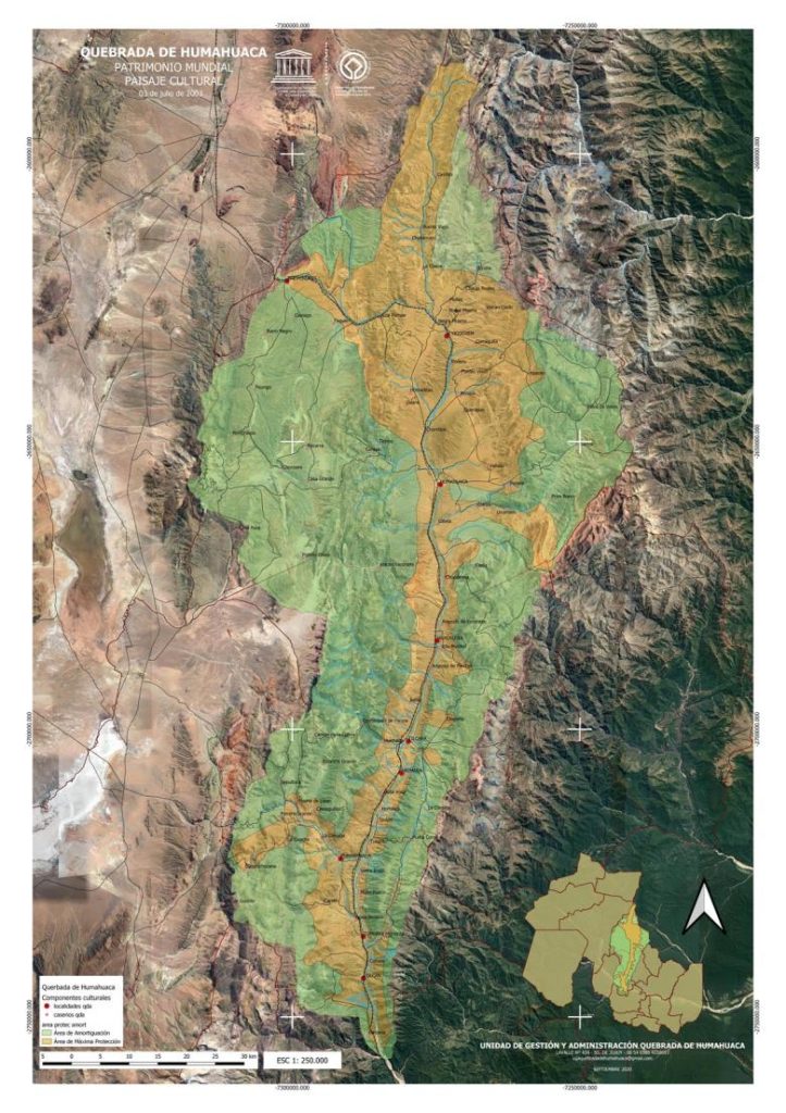 Interlinking research and practice for improving the management of the Quebrada de Humahuaca, World Heritage cultural landscape, Argentina