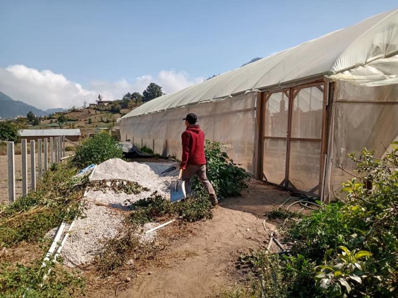 Vivero corazón de la montaña para la recuperación y conservación de la biodiversidad en áreas protegidas en Quetzaltenango, Guatemala.