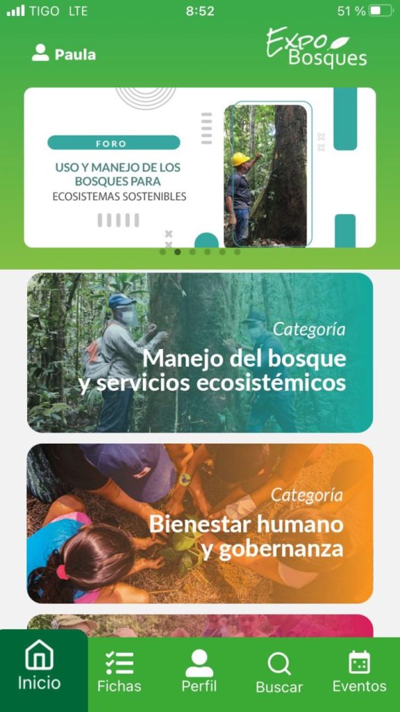 ExpoBosques, la herramienta que presenta experiencias del cuidado de los bosques en la Amazonía colombiana. ExpoBosques, la herramienta que presenta experiencias del cuidado de los bosques en la Amazonía colombiana.