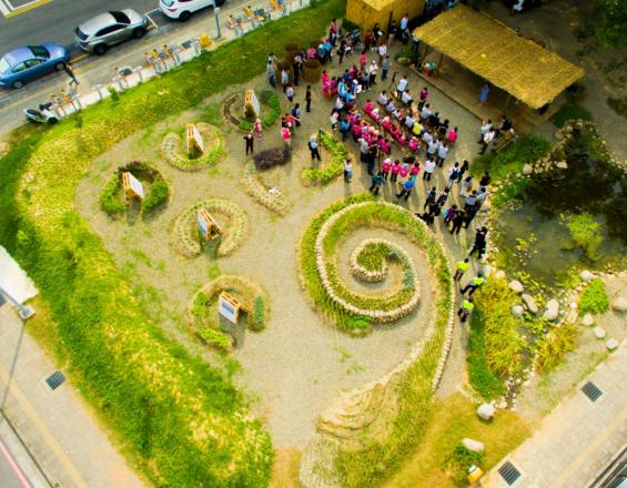 Forêt comestible urbaine