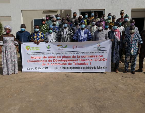 Mise en place d’une plateforme de concertation au niveau communal pour faciliter la planification et la mise en œuvre des mesures RPF dans la préfecture de Tchamba- région centrale (Togo)