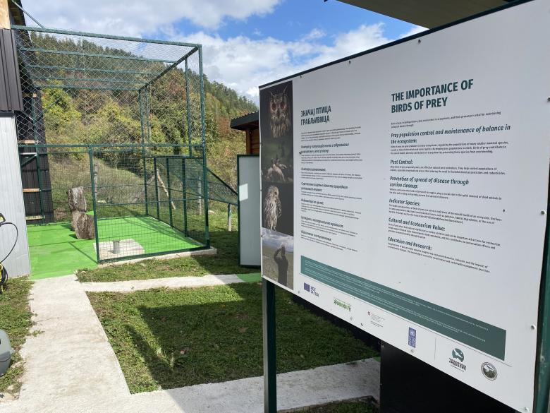 Rehabilitation of protected species of birds in South-Western Serbia
